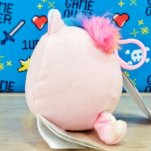 Squishmallow Sabrina the Caticorn 3.5" Clip UltraSoft Stuffed Plush Toy NWT - Picture 5 of 12